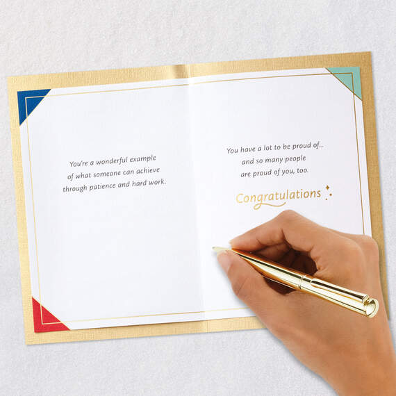 An Accomplishment That's Yours Forever High School Graduation Card, , large image number 7