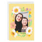 Personalized Wildflowers Frame Photo Card, , large image number 1