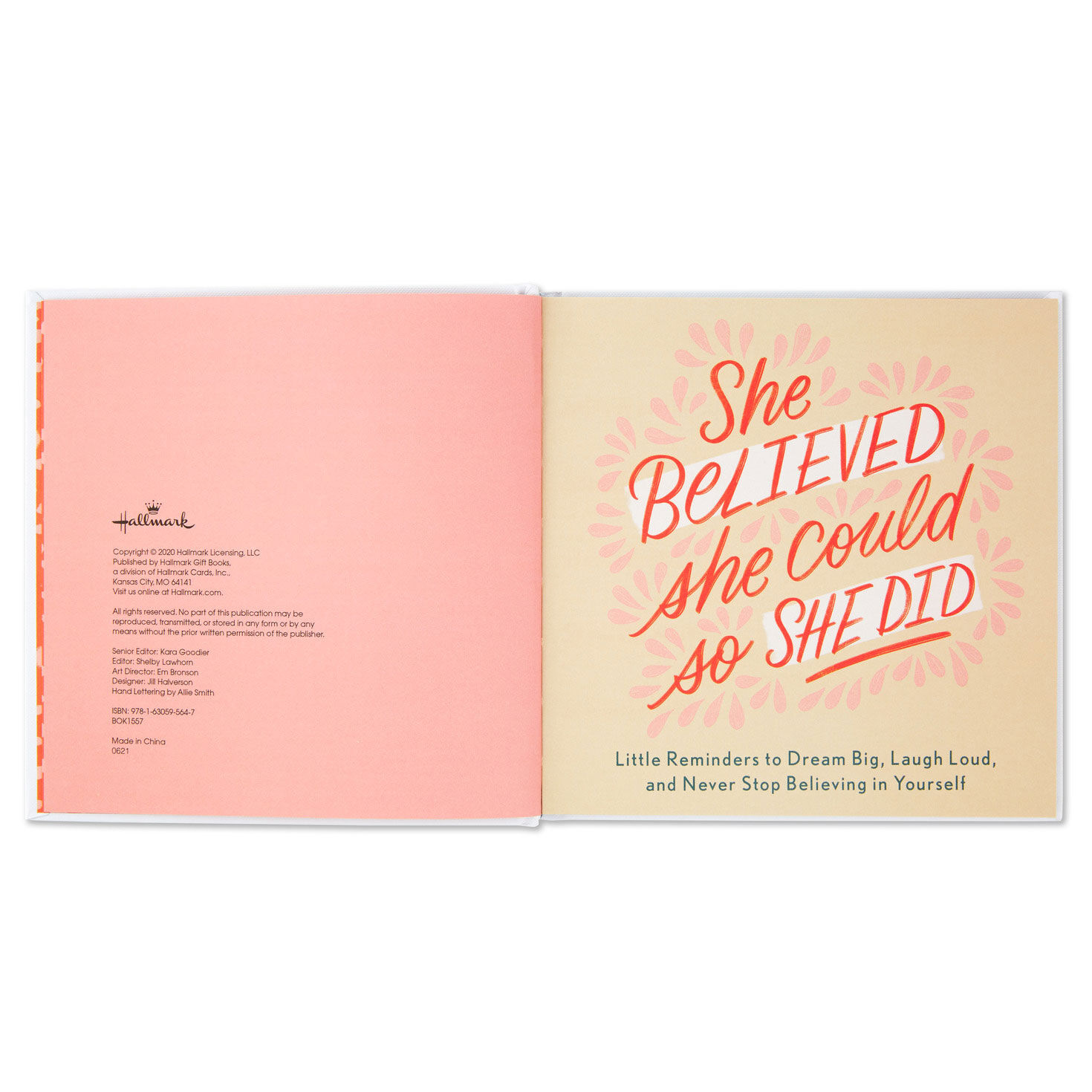 She Believed She Could So She Did Book inside spread image number 3