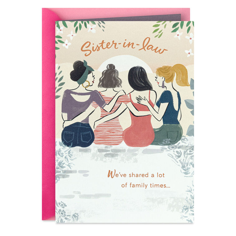You're Appreciated and Loved Birthday Card for Sister-in-Law