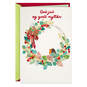 Merry Christmas and Happy New Year Norwegian-Language Christmas Card, , large image number 1