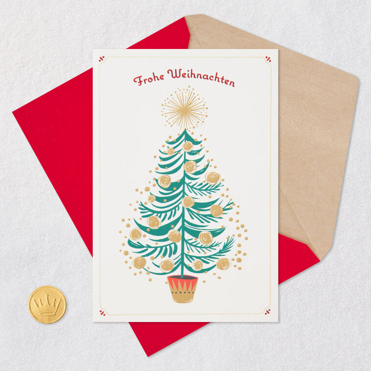 Merry Christmas German-Language Christmas Card - Greeting Cards | Hallmark merry-christmas-german-language-christmas-card-greeting-cards-hallmark