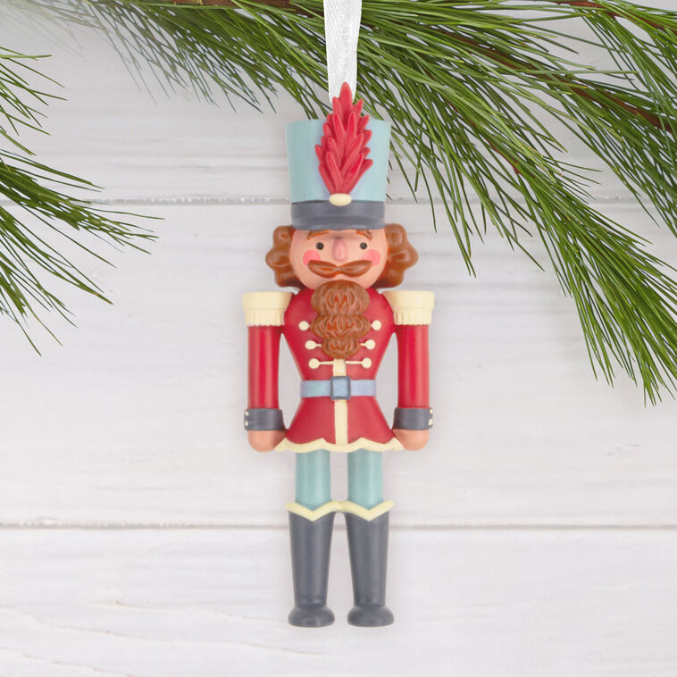 Nutcracker Christmas Ornament Hanging on tree image number 2