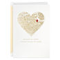 Heart Road Map With Pin Signature Love Card  image number 1