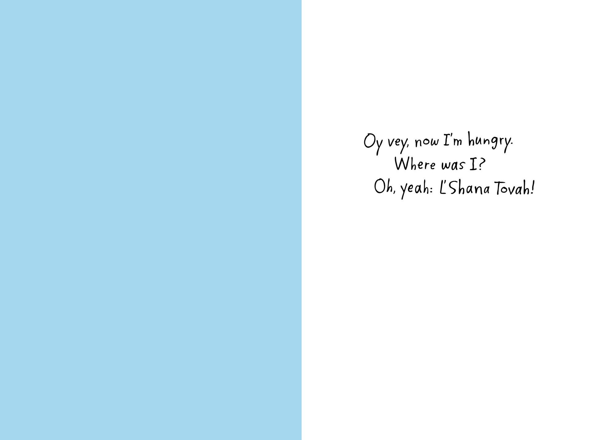 Oy Vey Funny Rosh Hashanah Card