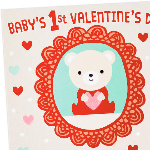 Sweetest Snuggles Baby's First Valentine's Day Card, , large image number 4