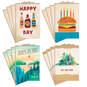 Hearty Wishes Boxed Birthday Cards Assortment, Pack of 16, , large image number 1