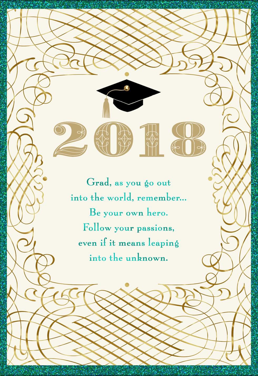 Faith and Prayers Graduation Card