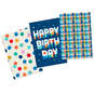 Birthday Blues 3-Pack Medium Gift Boxes, , large image number 5