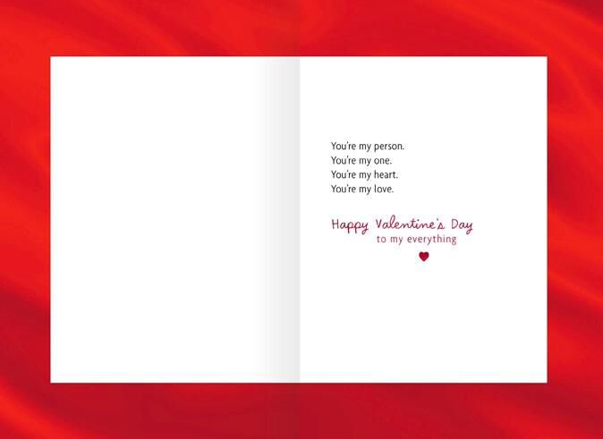 You're My Everything Valentine's Day Card