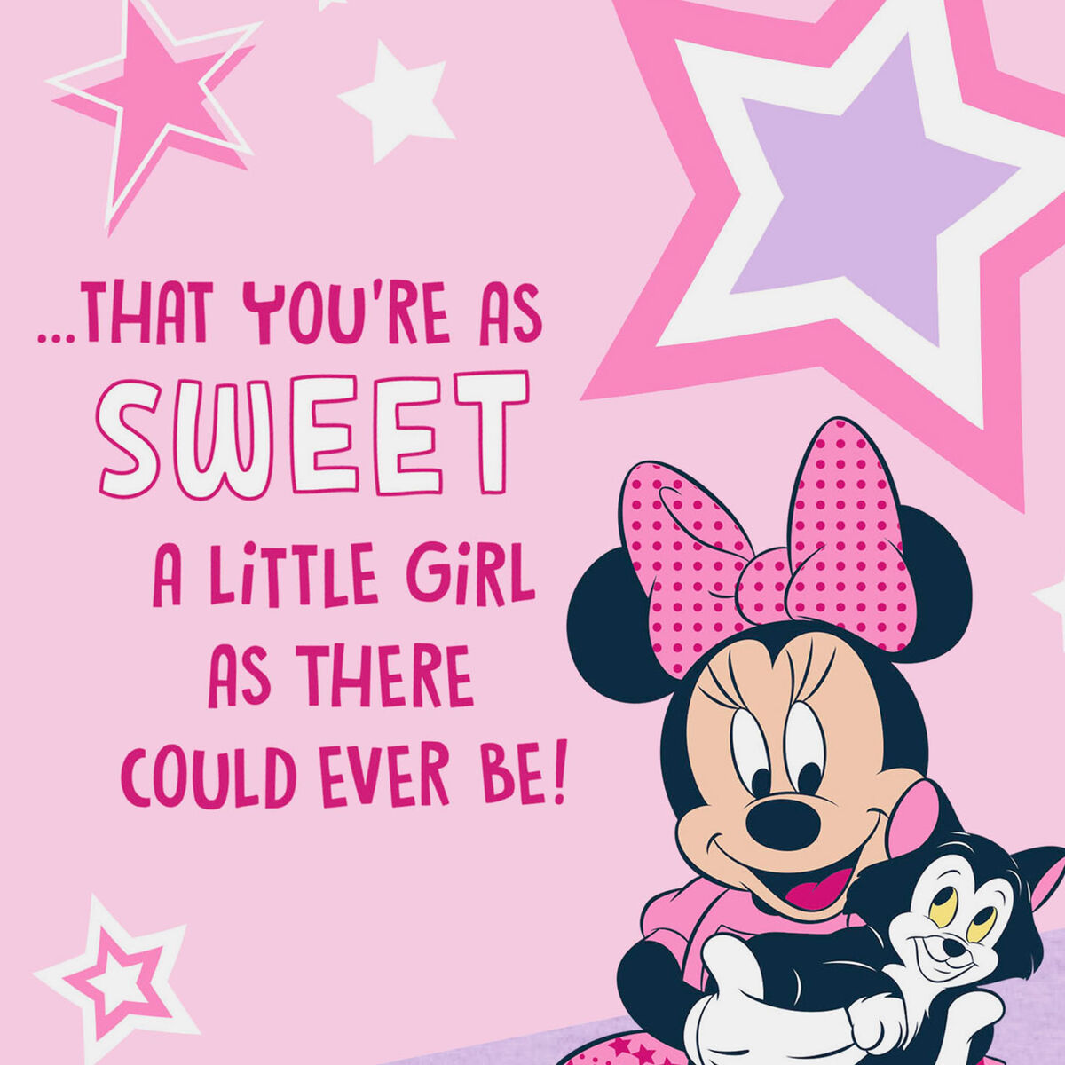 Minnie Mouse and Kitty Musical Birthday Card - Greeting Cards - Hallmark