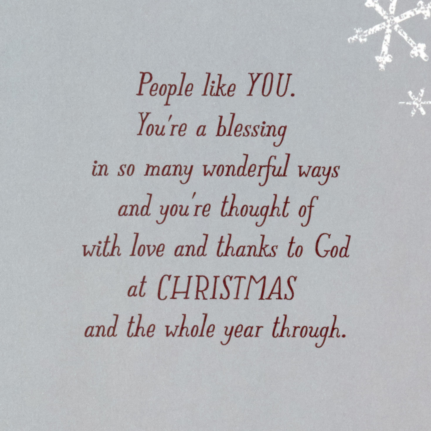 Cookies and Cocoa Religious Christmas Card Sentiment image number 2