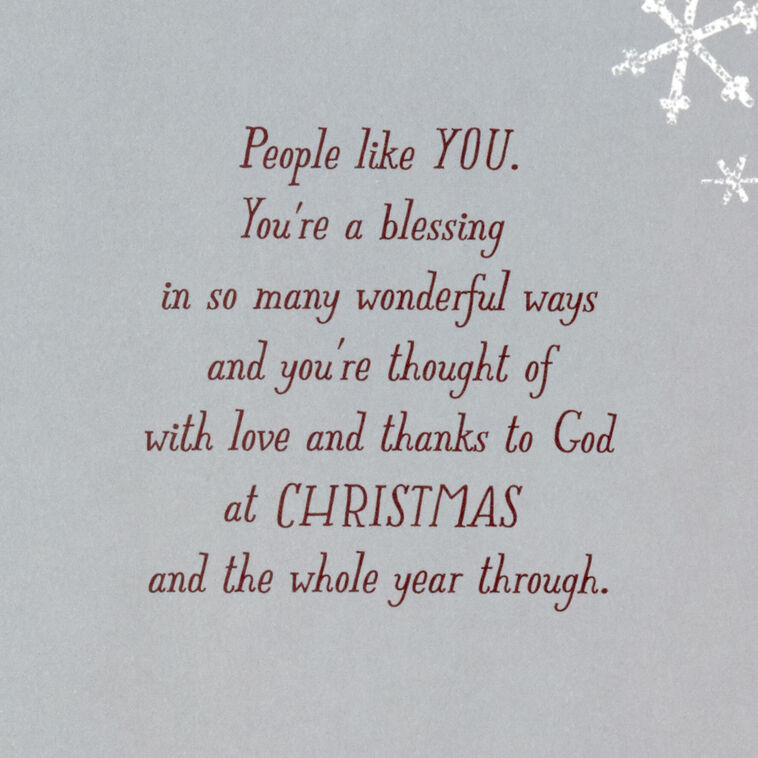 Cookies and Cocoa Religious Christmas Card Sentiment image number 2