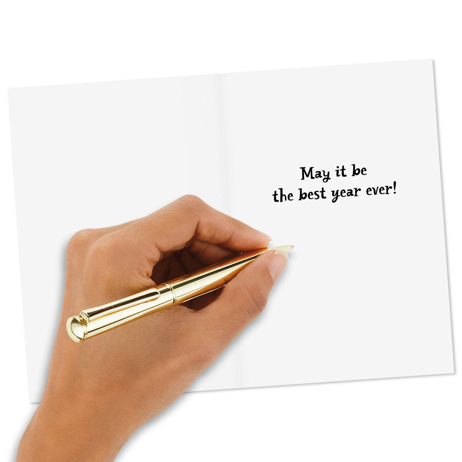Colorful Cheerful Banner New Year Card Pack Signing card image number 5