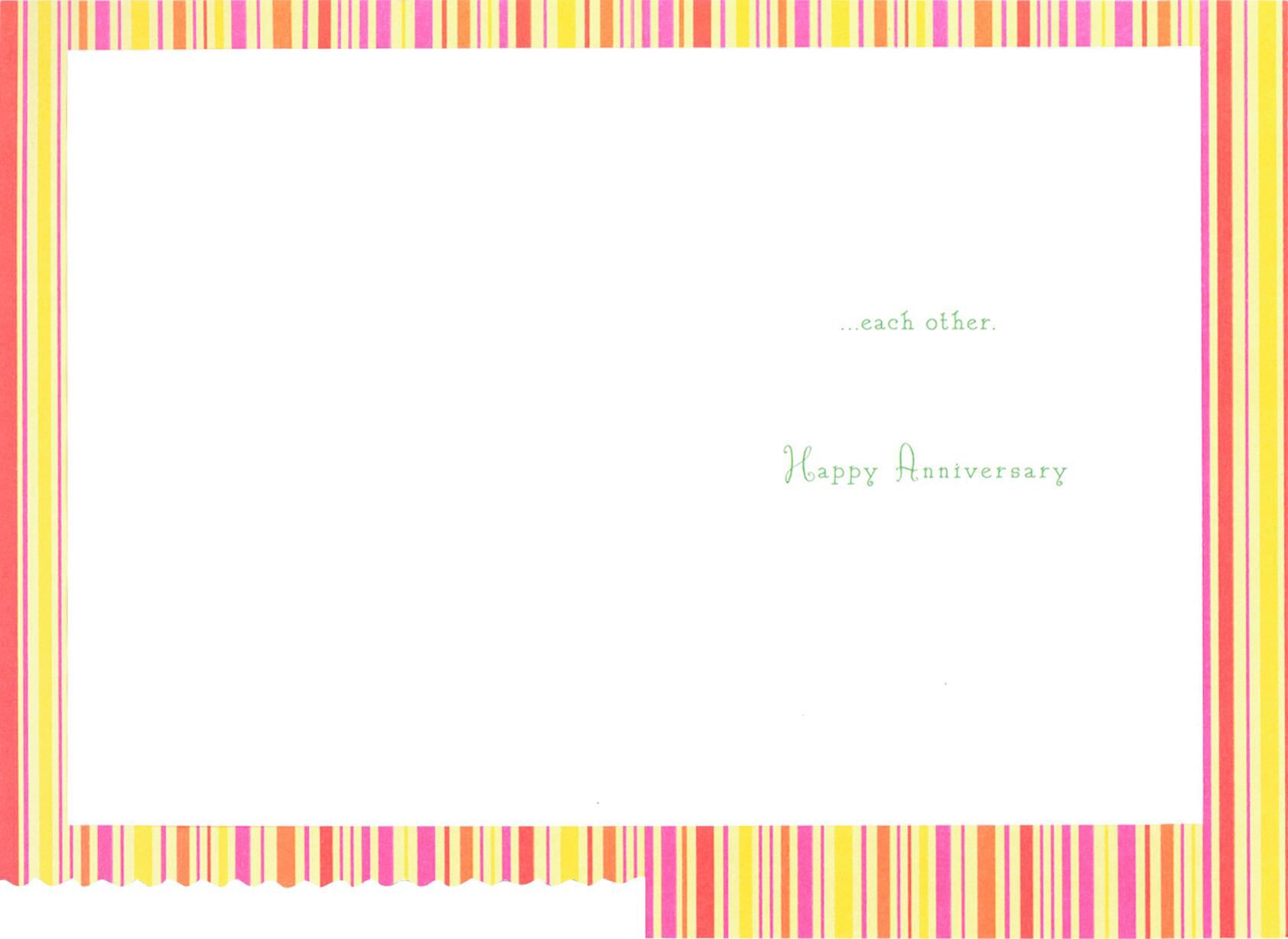 Another Year of What Matters Most Anniversary Card