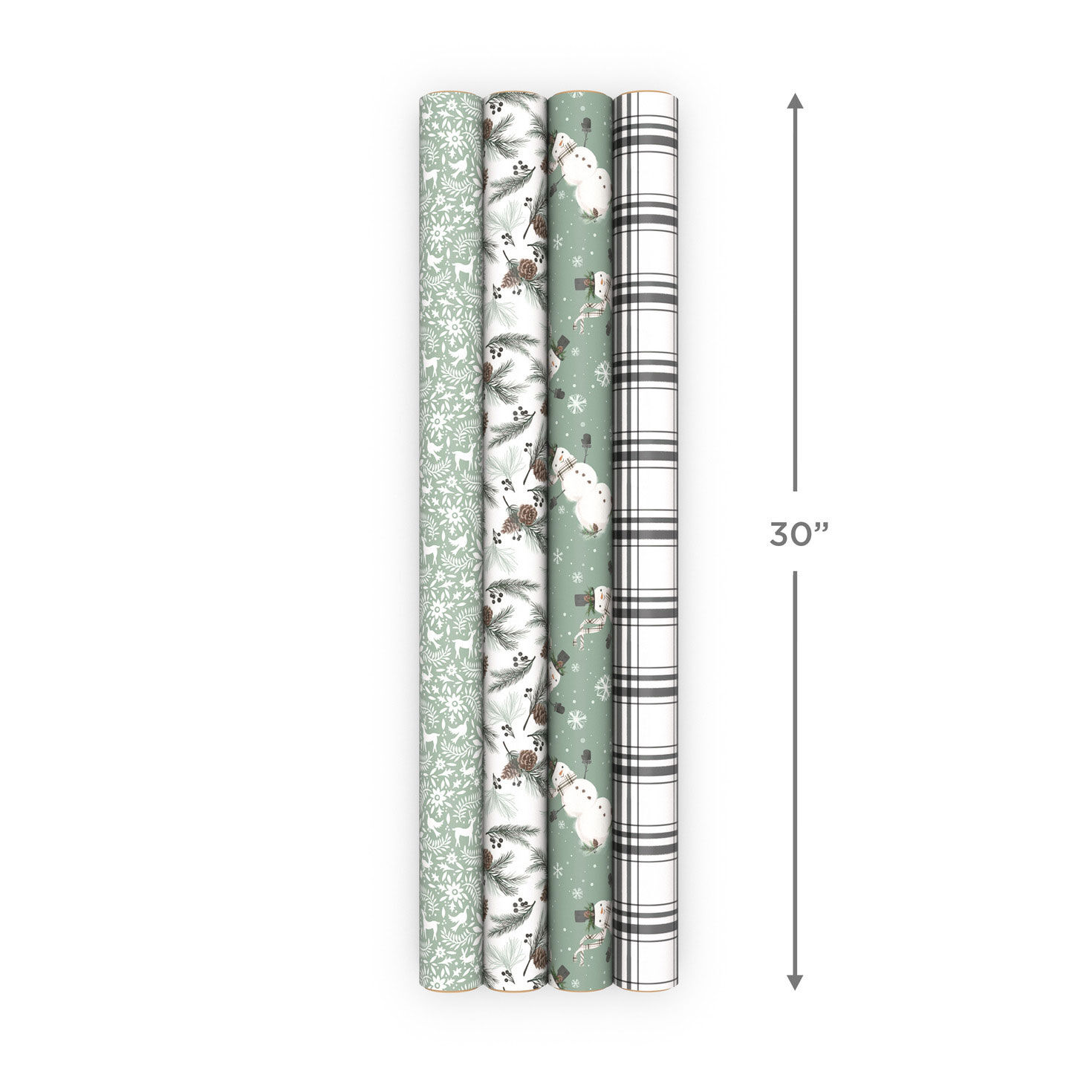 Through the Woods Assorted Wrapping Paper Rolls measurement image number 7