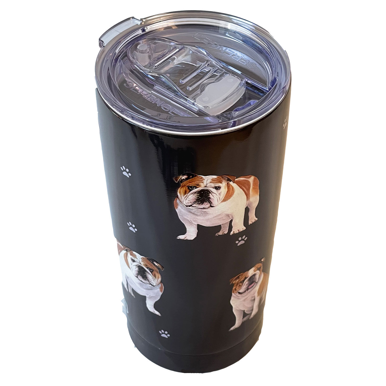E&S Pets Bulldog Stainless Steel Tumbler, 20 oz., , large image number 2