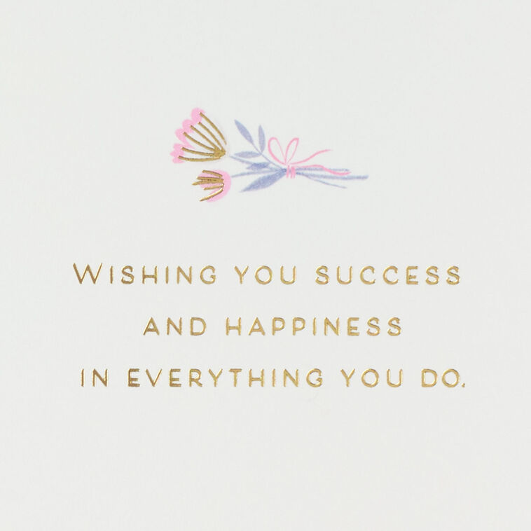Graduation Card Success Success and Happiness Graduation Card for Her - Greeting Cards | Hallmark
