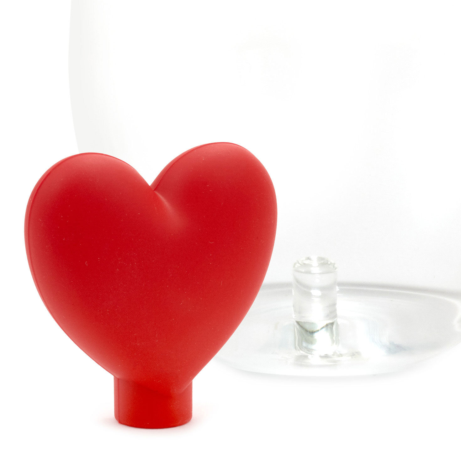 Charmers Red Heart Silicone Charm, , large image number 3