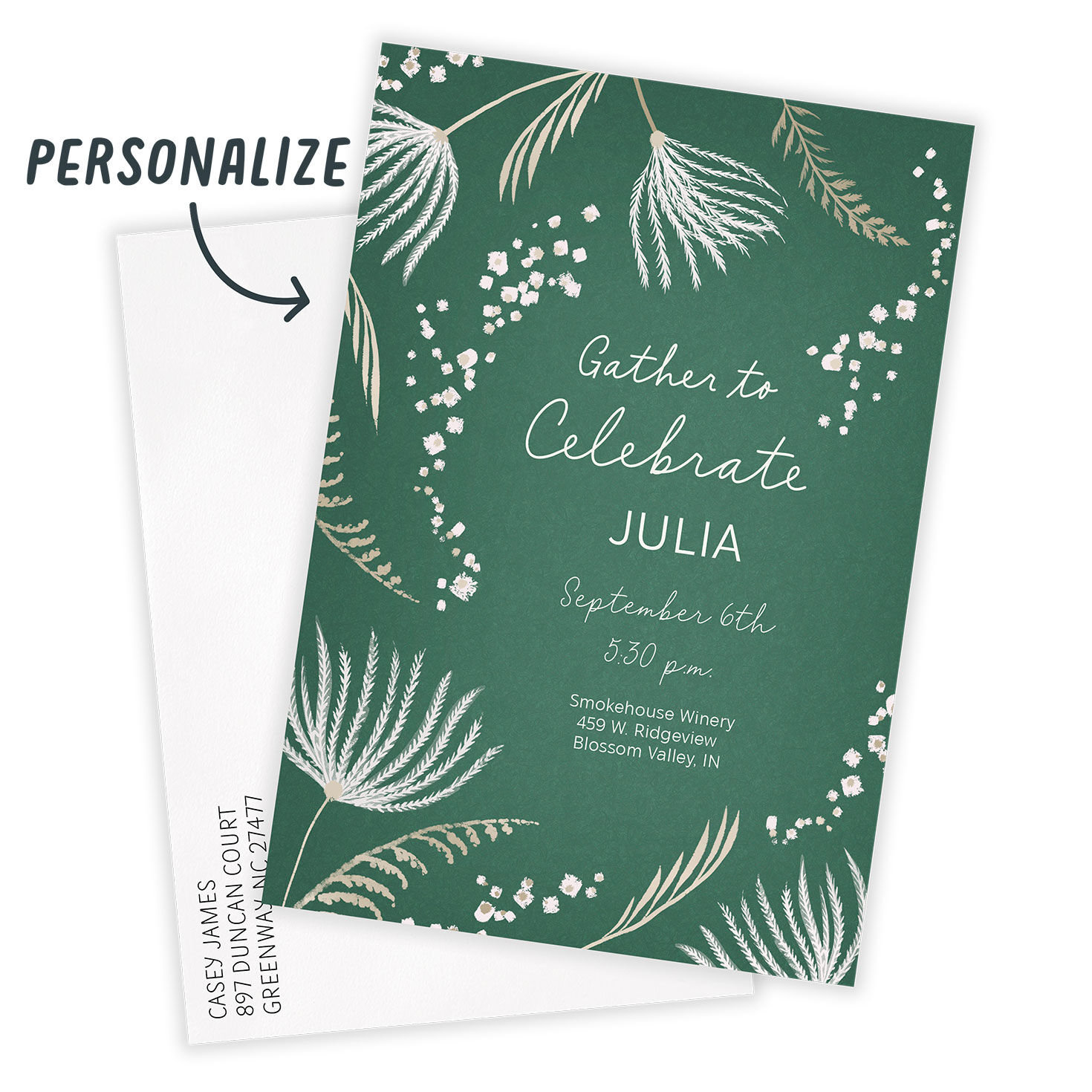 Gather to Celebrate Invitation, , large image number 2