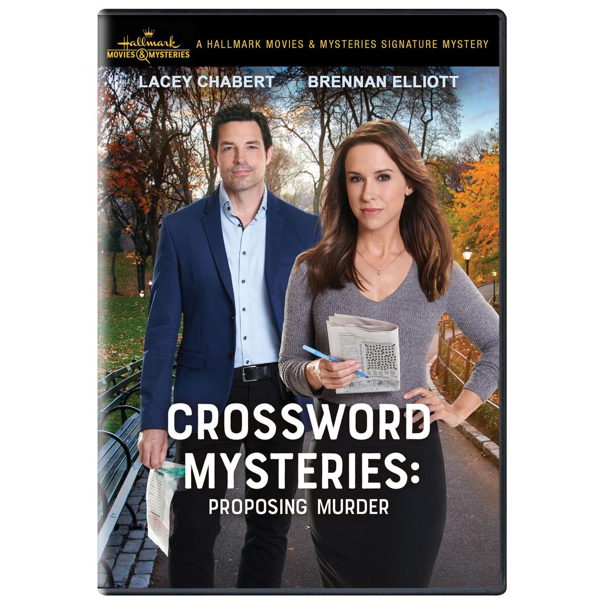 Crossword Mysteries: Proposing Murder DVD Hallmark Channel Hallmark