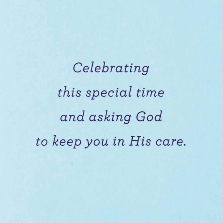 Gold Chalice Religious First Communion Card for Boy, , large image number 2