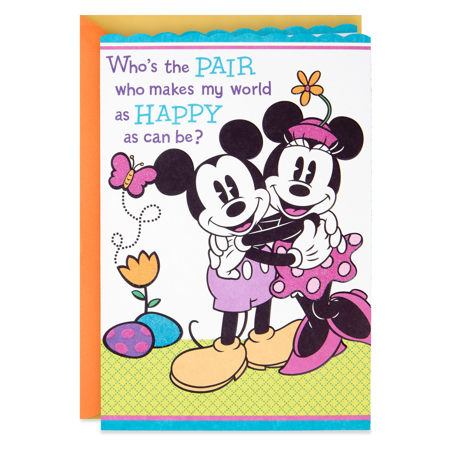 FREE P/&P Mickey and Minnie Christmas Ribbon 1/" Wide NEW..... UK SELLER.....