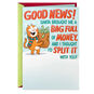 Bag of Money Prank Christmas Card Card Front image number 1