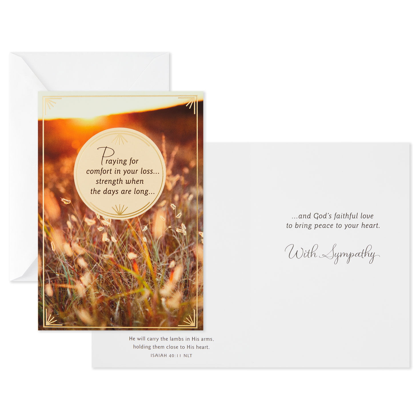 Assorted Religious Sympathy Cards, Pack of 10 Boxed Cards Hallmark