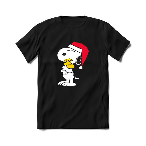 Brief Insanity Peanuts Snoopy and Woodstock Holiday T-Shirt, 