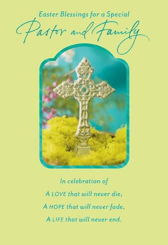 Pastor and Family Religious Easter Card - Greeting Cards - Hallmark