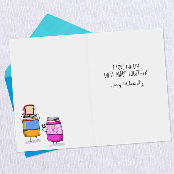 Peanut Butter and Jelly Romantic Father's Day Card, , large image number 3