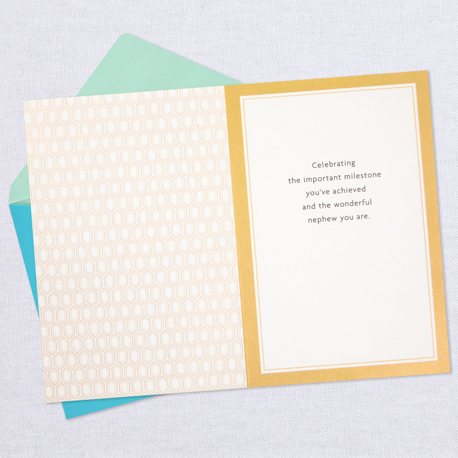 Celebrating Your Important Milestone Graduation Card for Nephew, , large image number 3