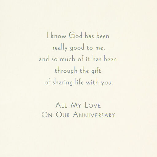 So Blessed to Be Married to You Religious Anniversary Card for Husband, 