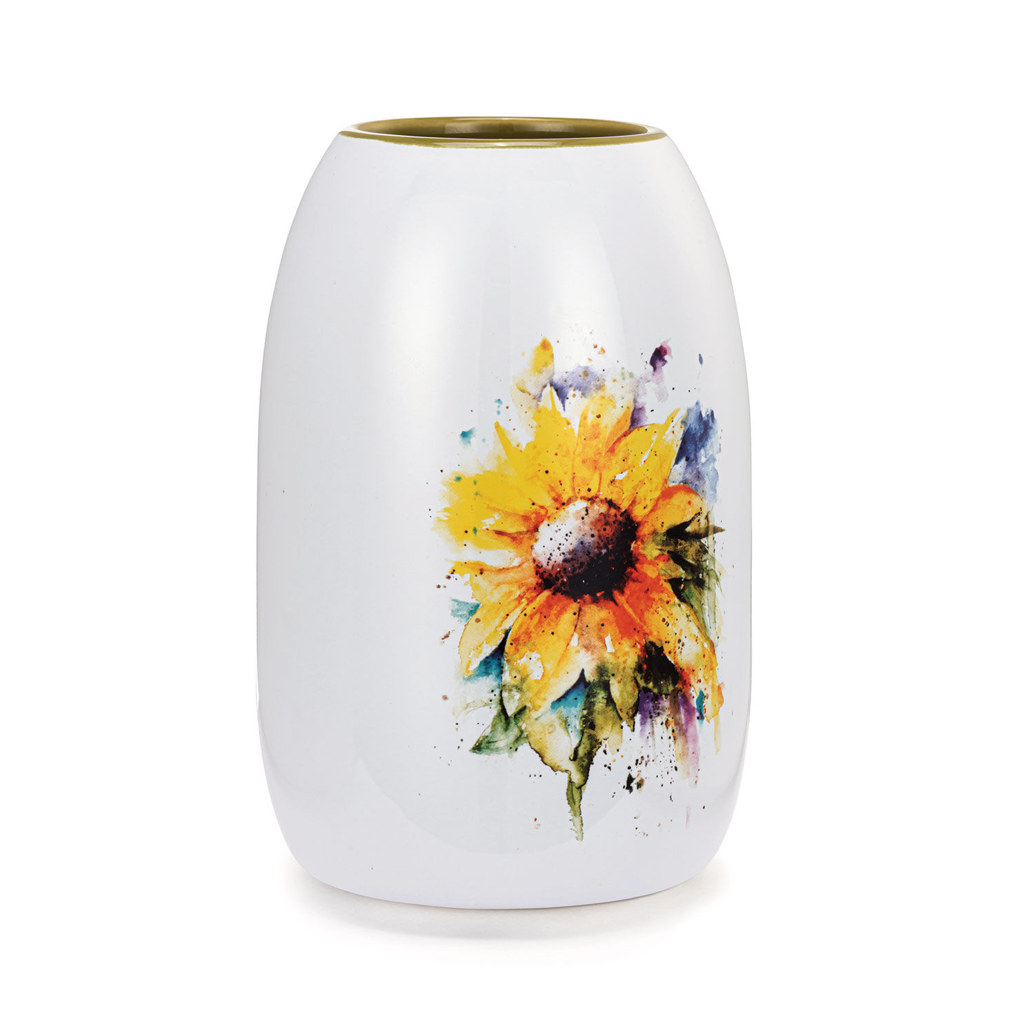 Demdaco Sunflower Vase, 7", , large image number 2