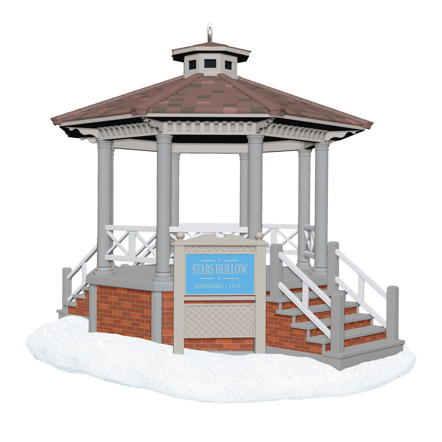 Gilmore Girls Stars Hollow Gazebo Musical Ornament for only USD 30.99 | Hallmark