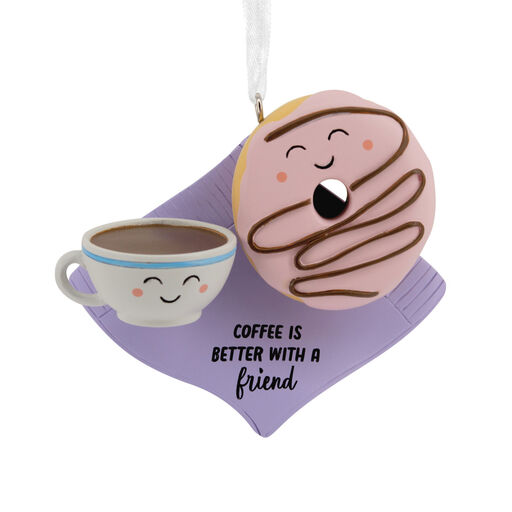Coffee and Friends Hallmark Ornament, 
