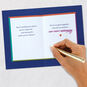 Modern Rainbow Lettering on Navy Anniversary Card Signing card image number 7