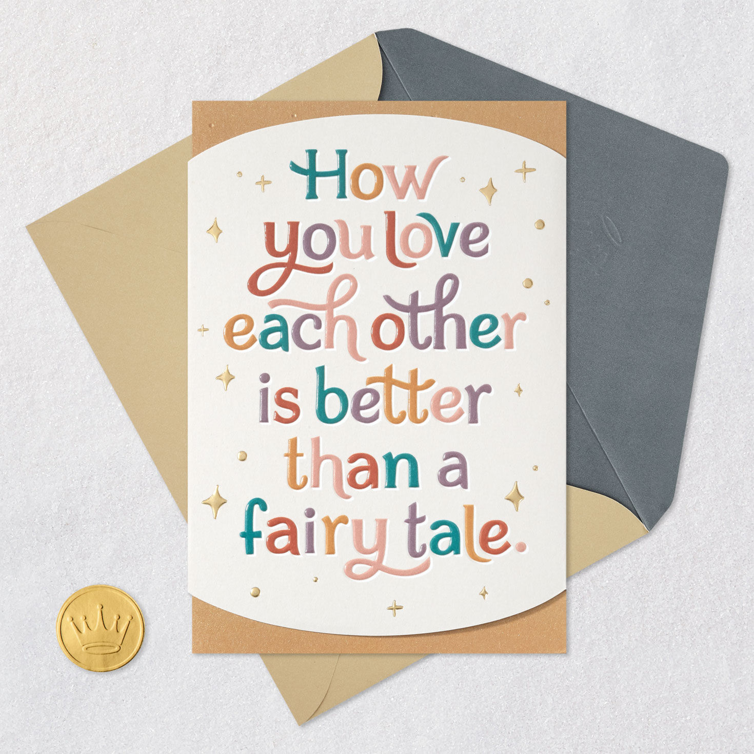 Better Than a Fairy Tale Anniversary Card for Family, , large image number 5