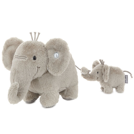 Big and Little Elephant Singing Stuffed Animals With Motion, 8", 