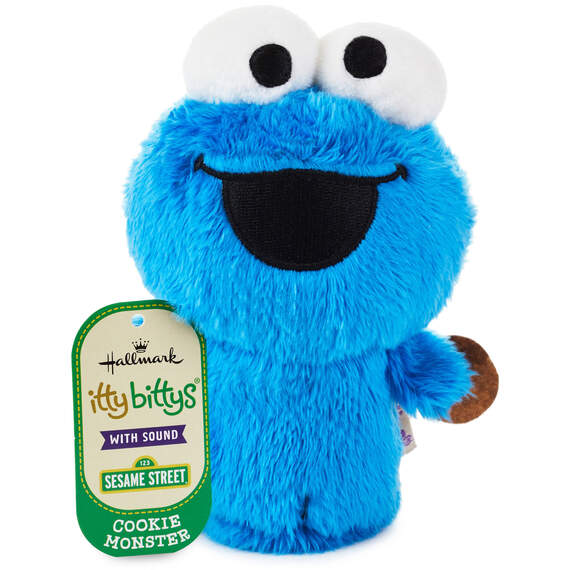 itty bittys® Sesame Street® Cookie Monster Plush With Sound - itty ...