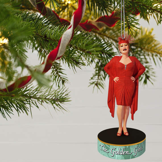 The Golden Girls Blanche Devereaux Ornament With Sound, , large image number 2