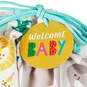28" Welcome Baby Large Fabric Gift Bag With Tag, , large image number 4