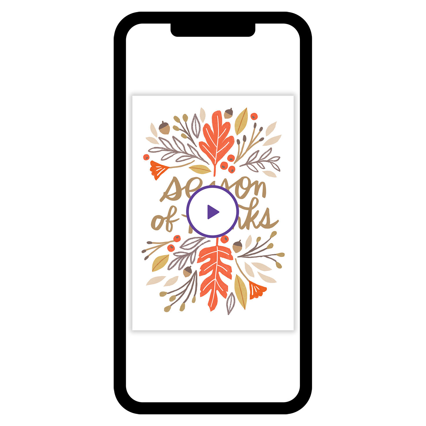 Season of Thanks Thanksgiving eCard