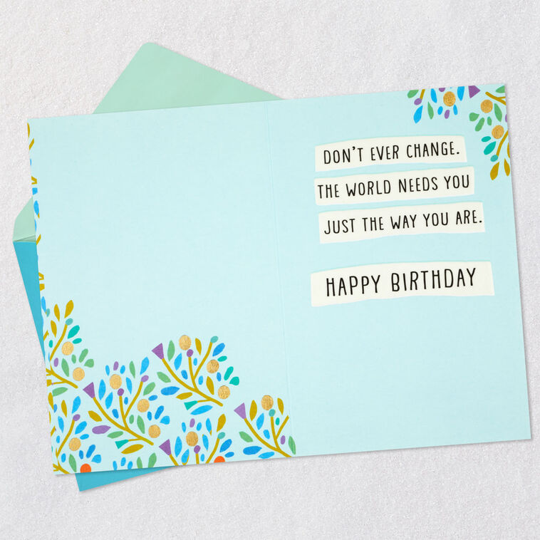 Just the Way You Are Birthday Card for Niece - Greeting Cards | Hallmark