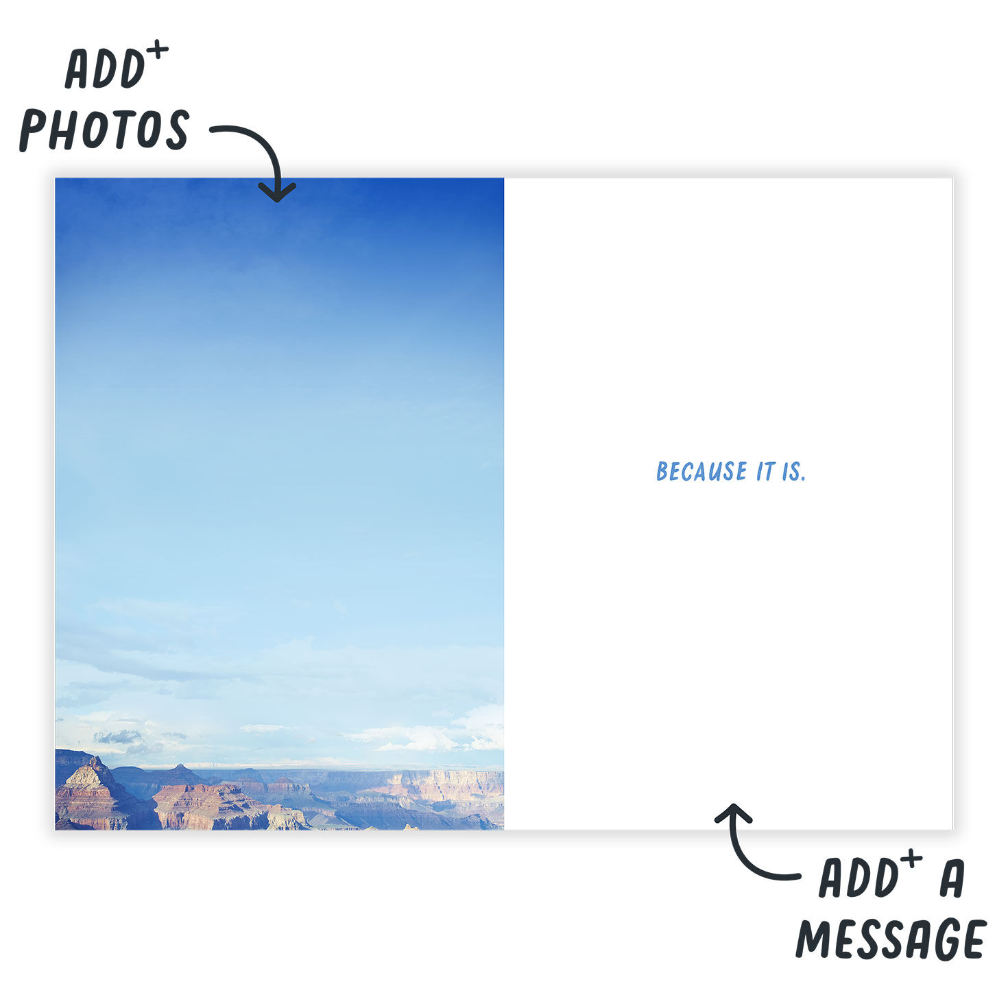 Sky and Mountains Personalized Congrats Card  image number 3