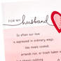 Nothing Ordinary About Our Love Valentine's Day Card for Husband, , large image number 4