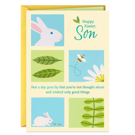 You're Wished Only Good Things Easter Card for Son