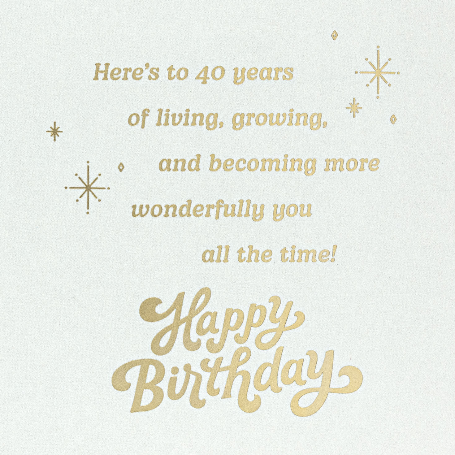 Better Than Ever 40th Birthday Card, , large image number 3