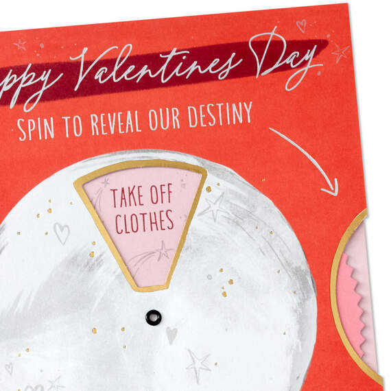 Reveal Our Destiny Interactive Wheel Valentine's Day Card for Her, , large image number 4
